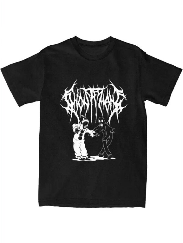 Men Women's Ghostemane Shirt Apparel Rap Ghost T-shirt Clothing Creative Tee Shirt