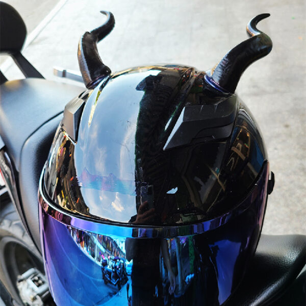 New Motorcycle Helmet Horn Decoration - Image 2