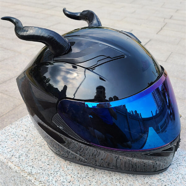 New Motorcycle Helmet Horn Decoration - Image 4