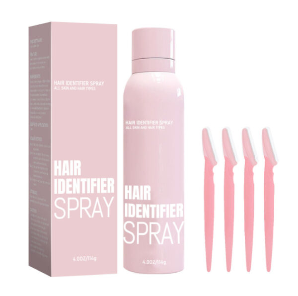 Hair Identifier Spray Set For Face Shaving Moisturizing Dermaplaner Spray For Face Shaving Skin Care - Image 2