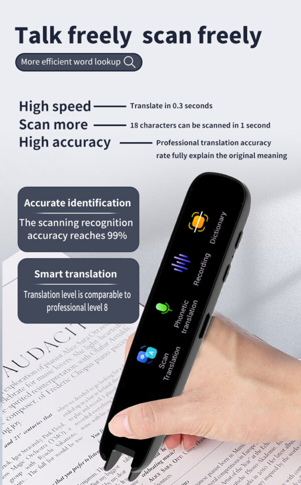 Multi-language Translation Pen WIFI Dictionary Scan - Image 10