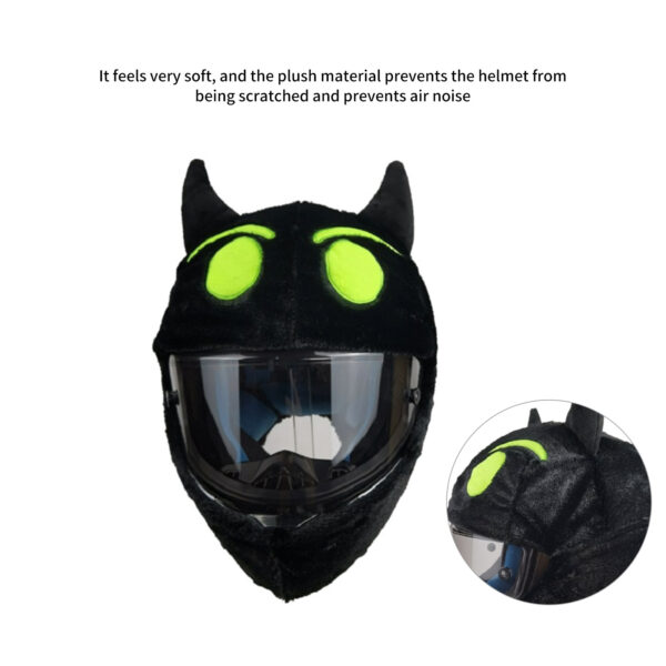 Home Plush Fashion Minimalist Helmet Cover - Image 5