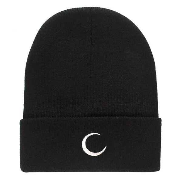 Fashion Fashionmonger Hip Hop Woolen Cap Creative Weather Embroidery Knitted Hat - Image 5